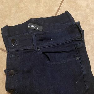 EXPRESS HIGH RISE FLARE SZ 12